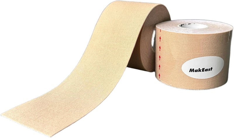 MakEast 2 Rolls Trans Tape for Transitioning Chest Binding Tape Latex Free FTM Chest Binder with Nipple Covers 2 in X 16.5 ft - Image 5